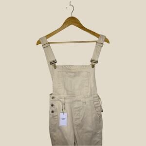 Wewhorewhat khaki and cream overalls